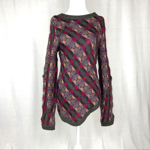 ✨2xHP✨Marc By Marc Jacobs Multi-Color Sweater, M - Picture 3 of 8